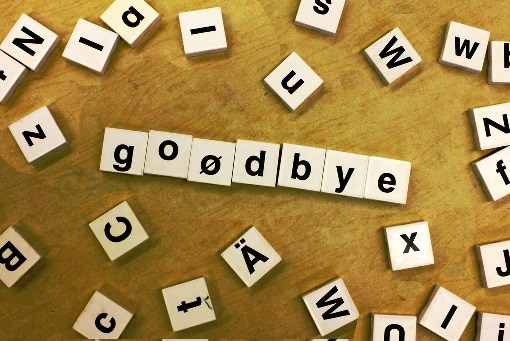 goodbye