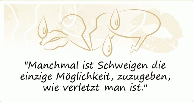 manchmal-schweigen