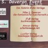 Das große Nika S. Daveron-Event: Vorstellung des Amrûn Verlages (Tag 3)