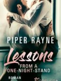 Lessons from a One-Night-Stand (Piper Rayne)